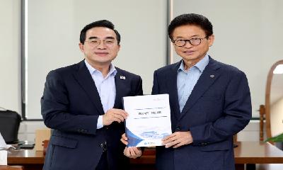 이철우 도지사, 기획예산처장관 만나 미래 핵심사업 국비 확보 총력 
